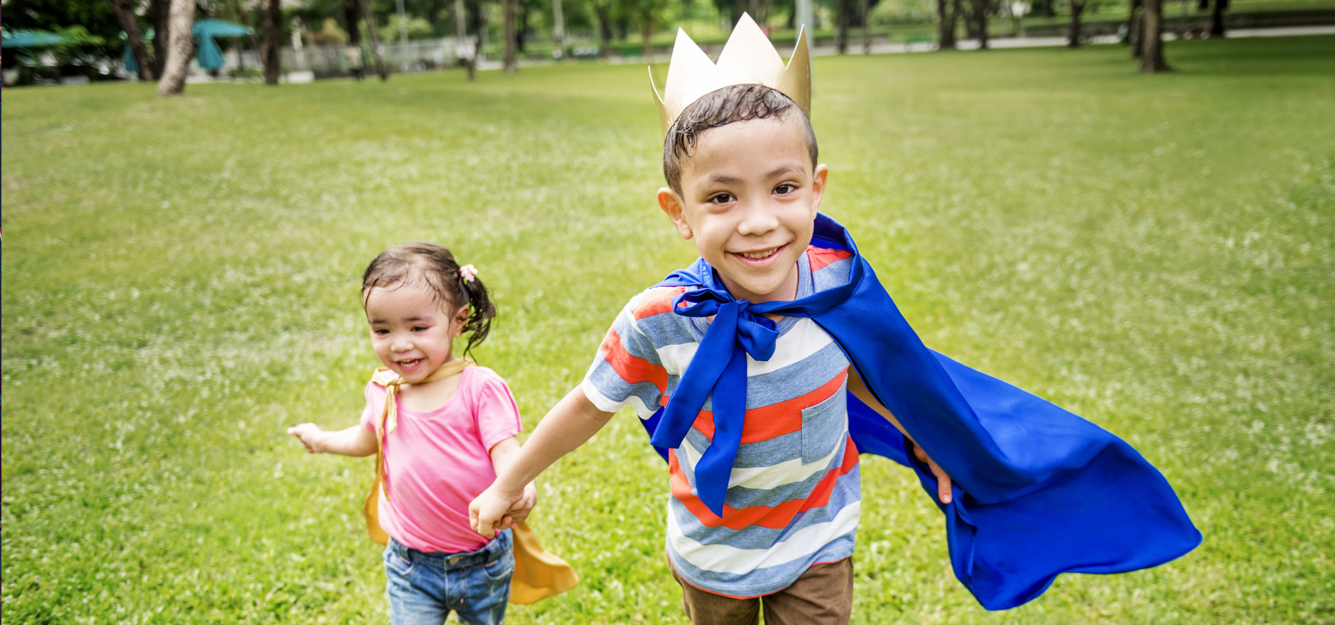 Children Running